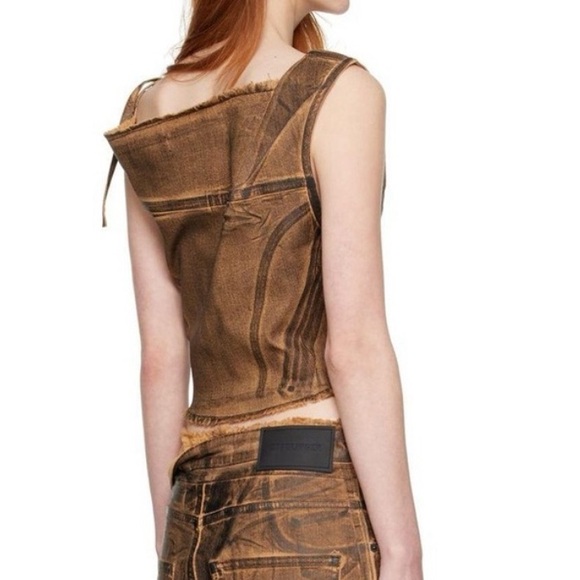 Ottolinger Denim Bustier Top - Picture 3 of 4